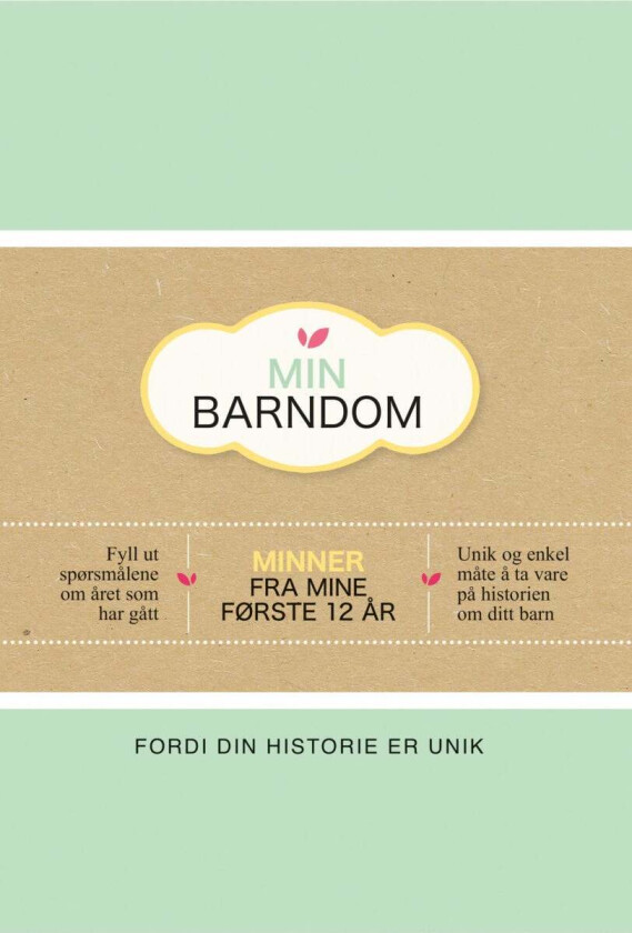 Min barndom. Innbundet