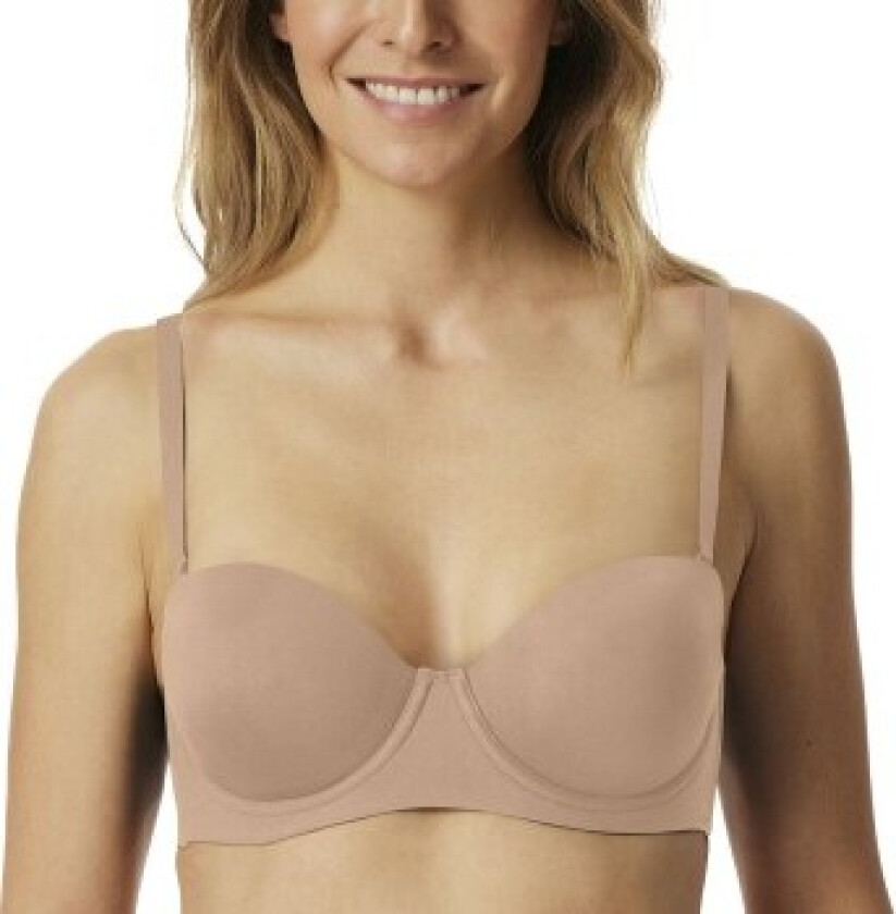 BH Bandeau Bra Beige B 80 Dame