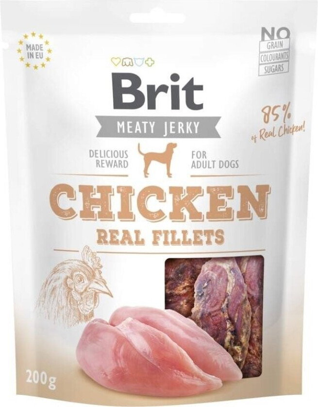 Brit Care Meaty Jerky Chicken Fillets (200 g)