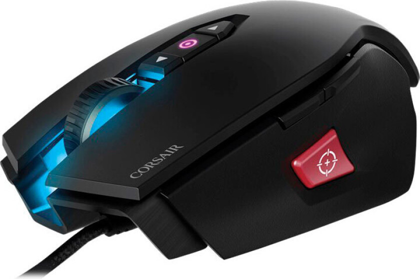Corsair M65 Pro Rgb Kablet 12,000dpi Mus Svart