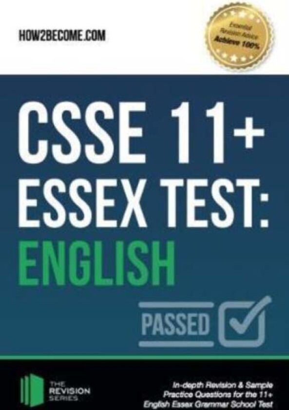CSSE 11+ Essex Test: English av How2Become