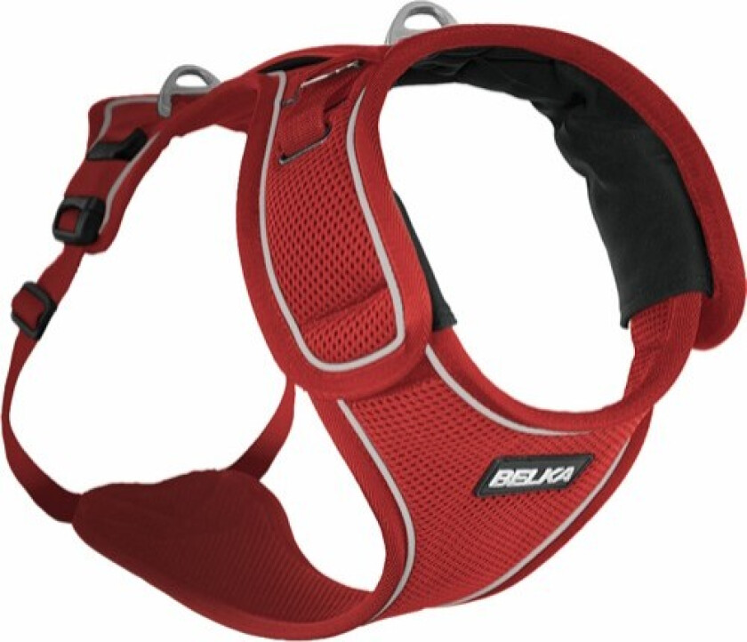 Belka Hundesele Y-sele Rød M