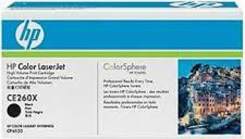 Hp Toner Svart 649x 17k - Ce260x