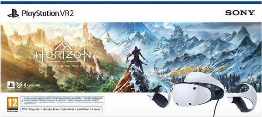 Playstation Vr2 (Ps5) - Vr Headset 4k - Horizon Call Of The Mountain B