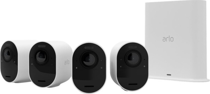 Arlo Ultra 2 spotlight camera - 4-pack Vit