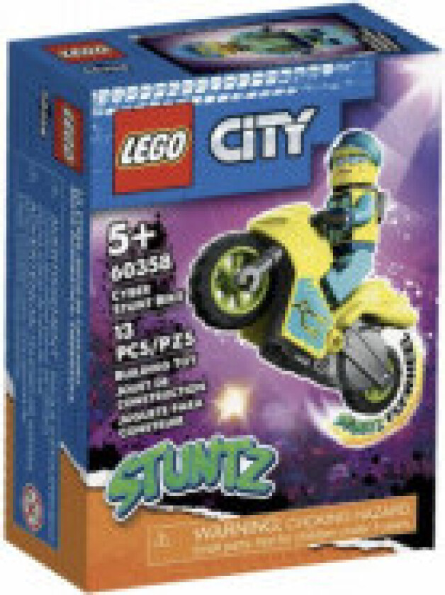 City 60358 Cyber-stuntmotorsykkel