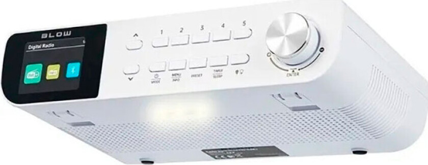 BLOW FM/DAB+ BLOW RK1 køkkenradio, hvid