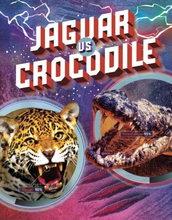 Jaguar vs Crocodile av Lisa M. Bolt Simons