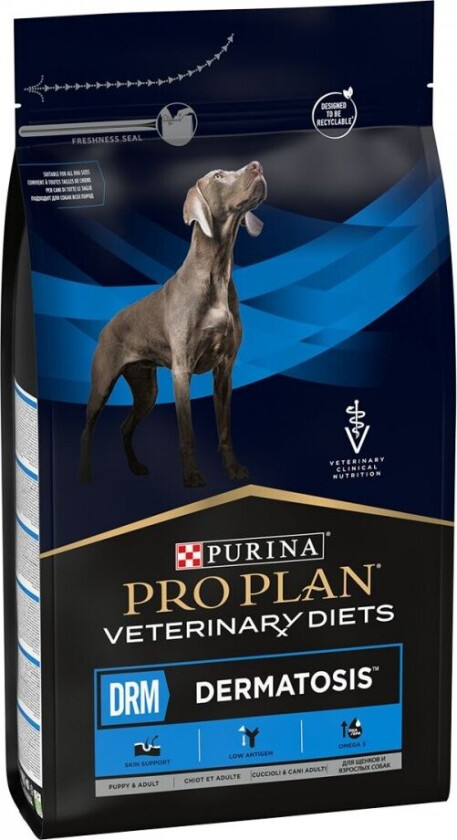 Purina Pro Plan Veterinary Diets Dog DRM Dermatosis (3 kg)