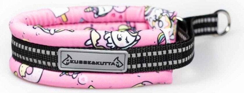 Kusse&Kutta Hundhalsband Rosa Donuts (3)