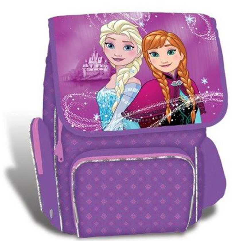 Frost Elsa Og Anna Ryggsekk - Large