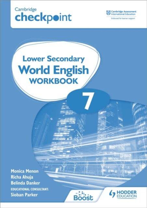 Cambridge Checkpoint Lower Secondary World English Workbook 7 av Monica Menon