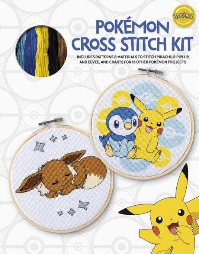 PokeMon Cross Stitch Kit av Maria Diaz