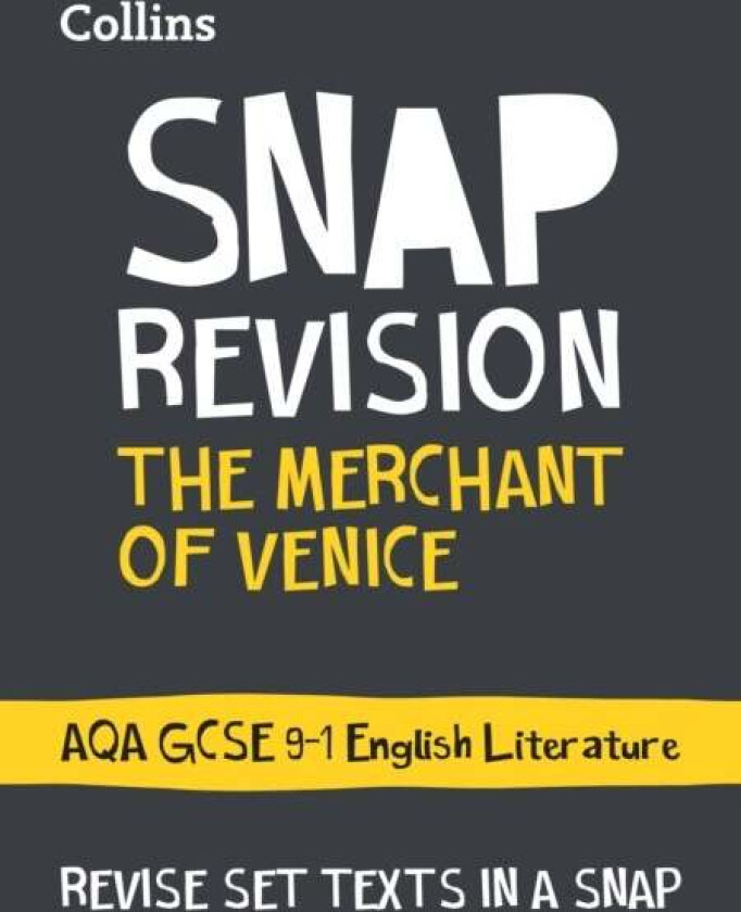 The Merchant of Venice: AQA GCSE 9-1 English Literature Text Guide av Collins GCSE