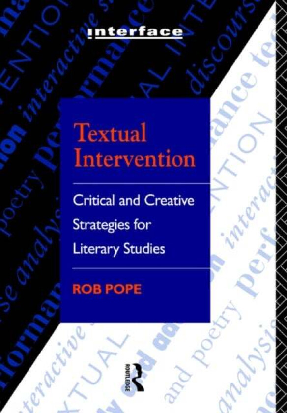 Textual Intervention av Rob Pope