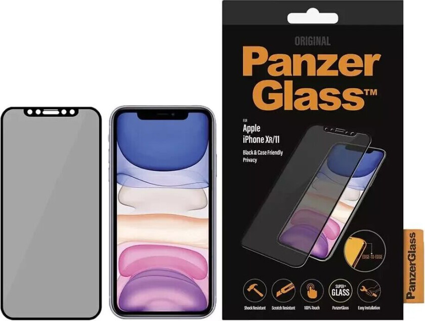 Panzerglass Privacy Case Friendly Iphone 11, Iphone Xr