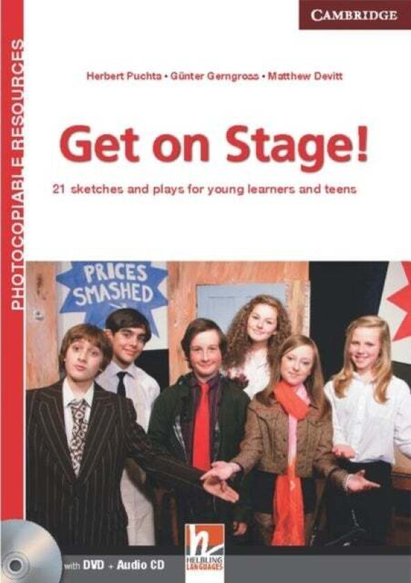 Get on Stage! Teacher's Book with DVD and Audio CD av Herbert Puchta, Gunther Gerngross, Matthew Devitt