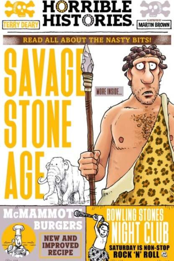 Savage Stone Age (newspaper edition) av Terry Deary
