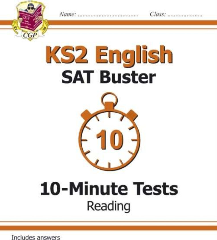 KS2 English SAT Buster 10-Minute Tests: Reading - Book 1 (for the 2024 tests) av CGP Books