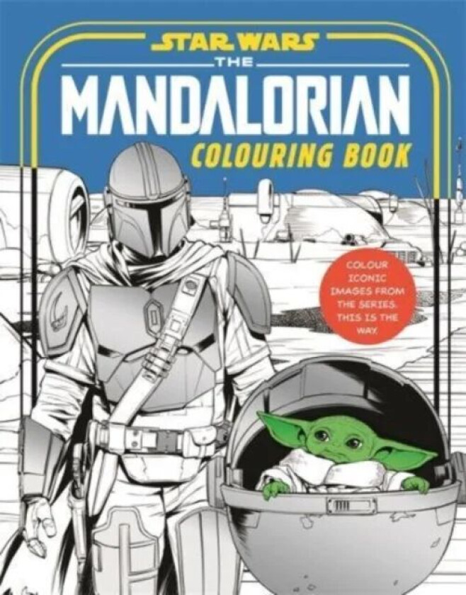 Star Wars: The Mandalorian Colouring Book av Walt Disney