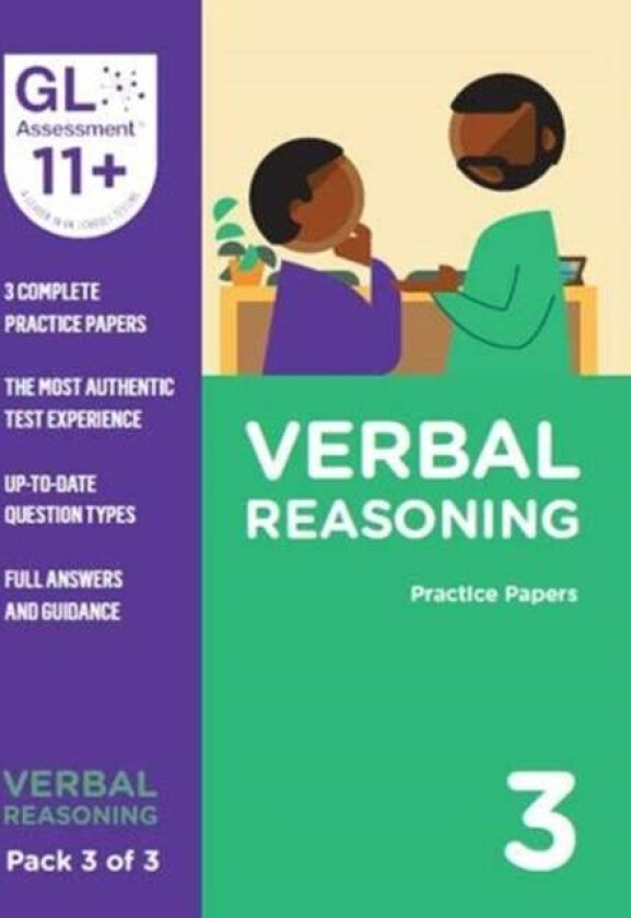 11+ Practice Papers Verbal Reasoning Pack 3 (Multiple Choice) av GL Assessment