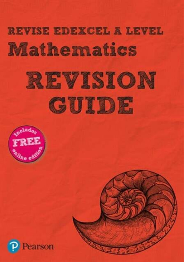 Pearson REVISE Edexcel A level Maths Revision Guide inc online edition - 2023 and 2024 exams av Harry Smith