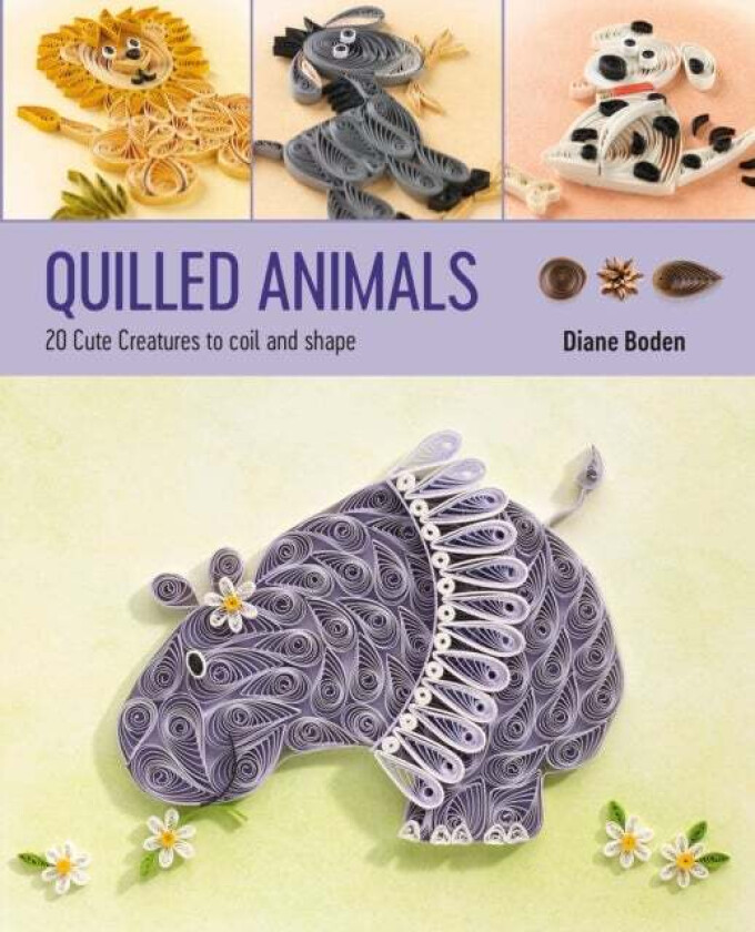 Quilled Animals av Diane Boden