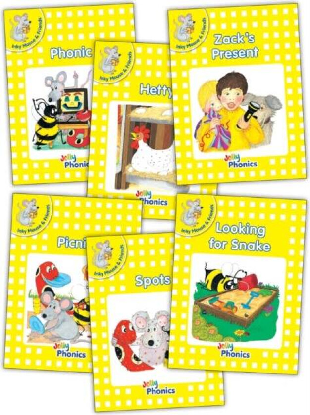 Jolly Phonics Readers, Inky & Friends, Level 2 av Sara Wernham