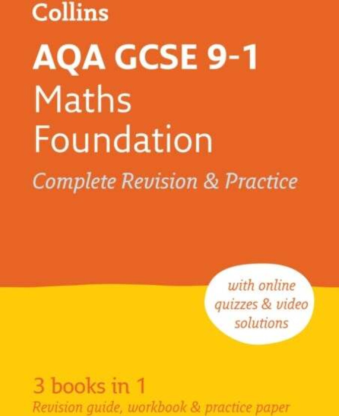 AQA GCSE 9-1 Maths Foundation All-in-One Complete Revision and Practice av Collins GCSE