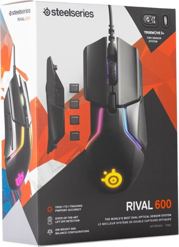 Steelseries Rival 600 Gaming Mus