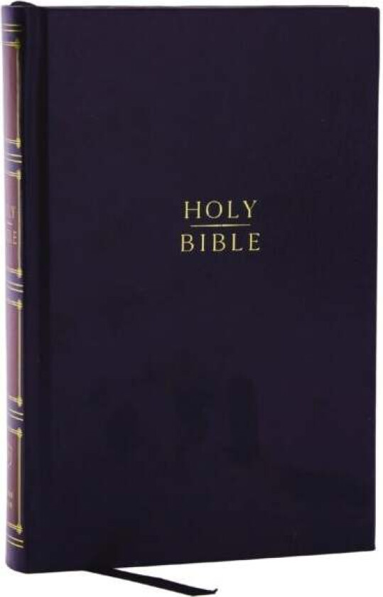 KJV Holy Bible: Compact Bible with 43,000 Center-Column Cross References, Black Hardcover (Red Lette av Thomas Nelson