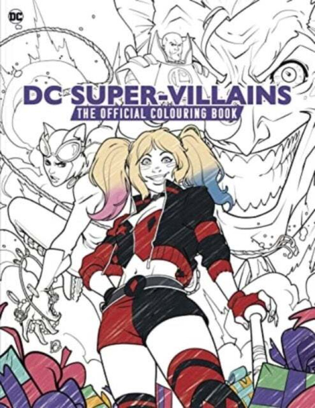 DC: Super-Villains: The Official Colouring Book av Titan Books