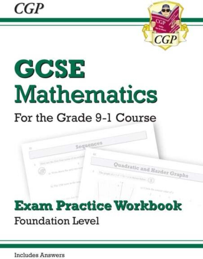 GCSE Maths Exam Practice Workbook: Foundation - includes Video Solutions and Answers av CGP Books