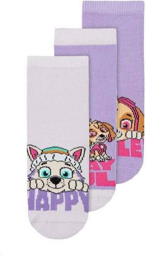 Name It Jumi 3-Pack Paw Patrol Sokker, Sand Verbena