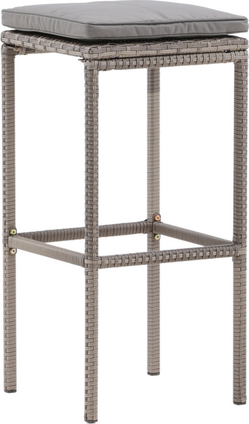 Alo hage barstol inkl. pute grå.