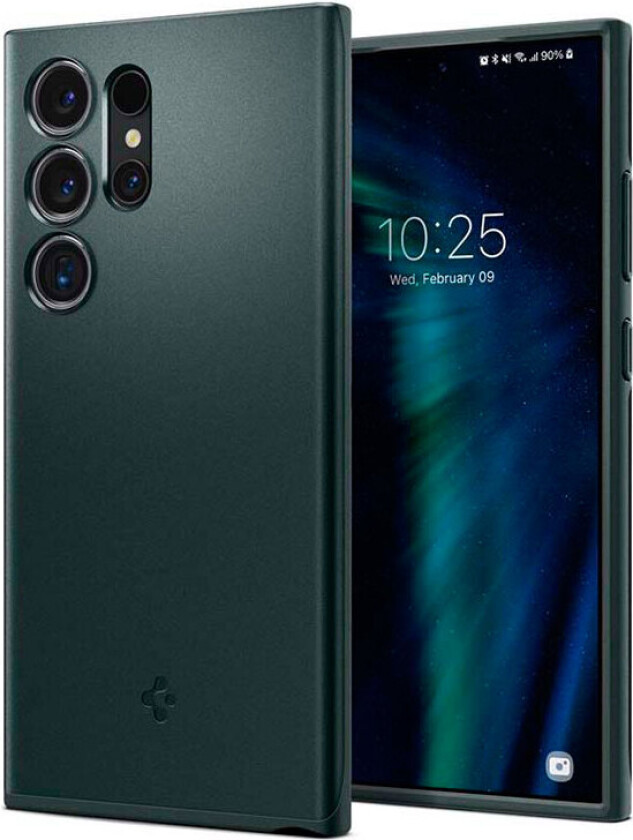 Samsung Galaxy S24 Ultra Thin Fit Deksel - Mørk Grønn