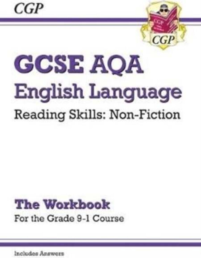 GCSE English Language AQA Reading Non-Fiction Exam Practice Workbook (Paper 2) - inc. Answers av CGP Books