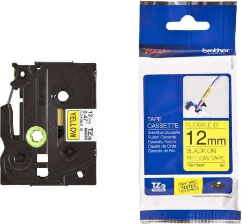 TZEFX631 etikettlagingsbånd TZ
