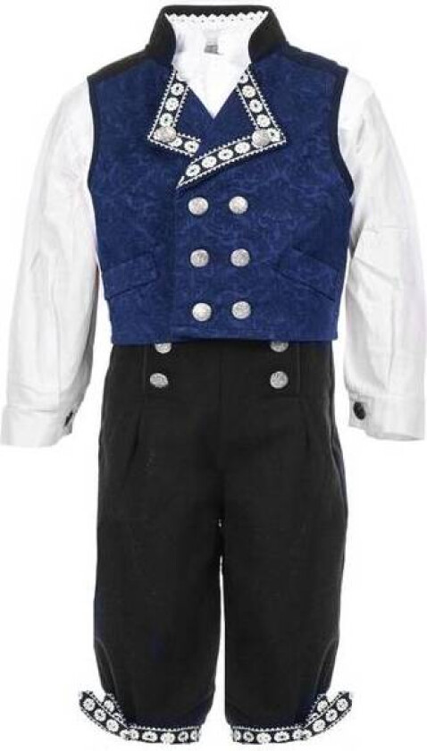 Bunad / Festdrakt Til Baby Gutt, Blå