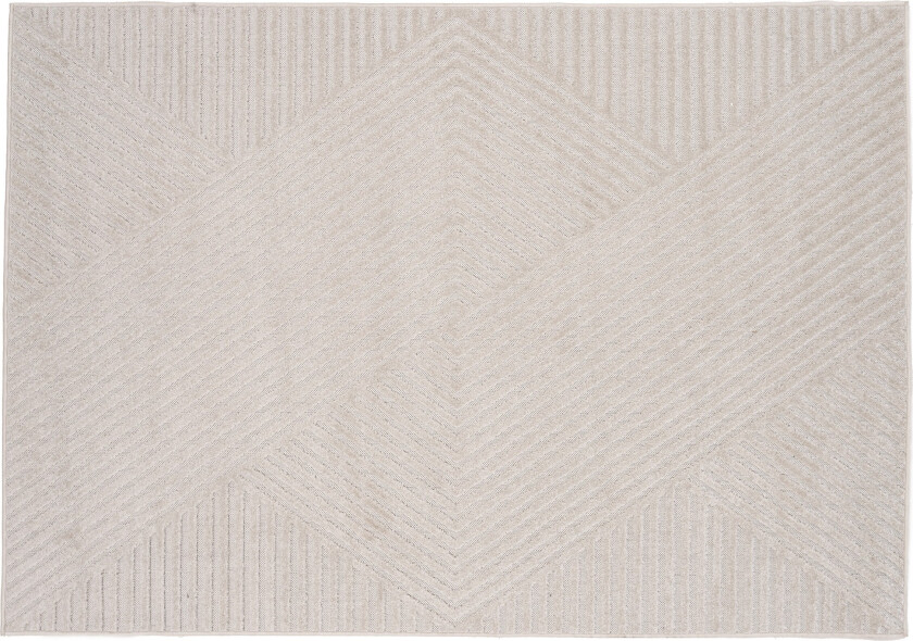 Aron teppe 340x240cm hvit.
