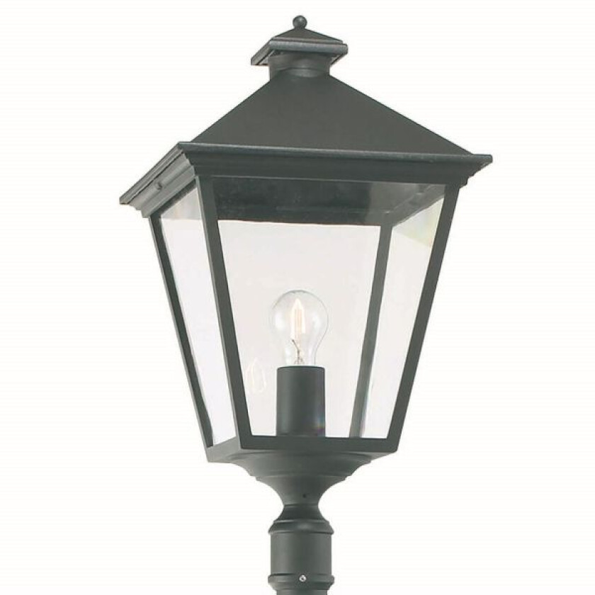 London 4012B Lykthus E27, IP54 Svart