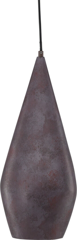 Sandared belysning pendel lys 18x20x48cm brun.