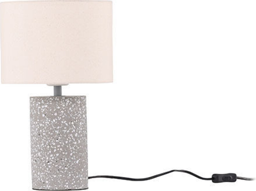 Dijon belysning bordlampe 22x22x35cm grå.