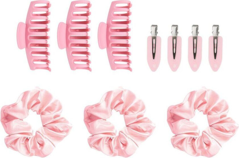 Hair Clip And Scrunchie Set 10pcs