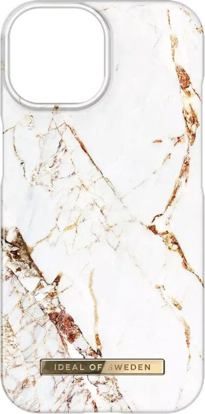 iPhone 15 iDeal Of Sweden Fashion Deksel - Carrara Gold
