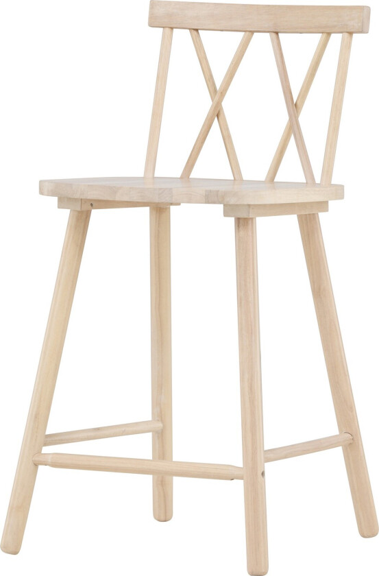 Mollöström barstol tre whitewash.