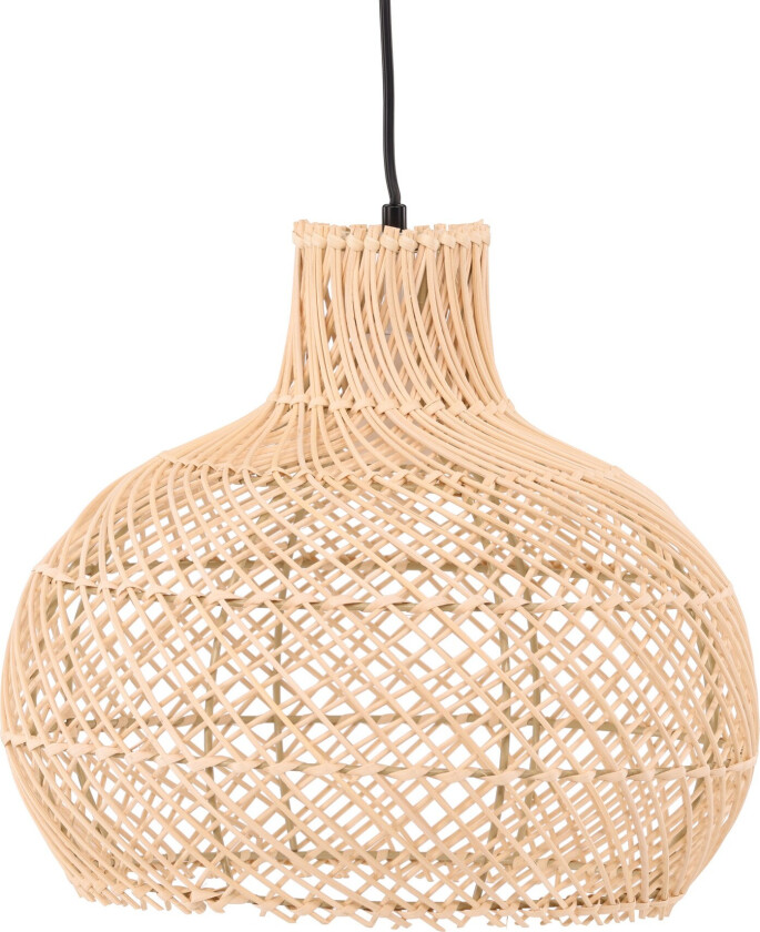 Varekil belysning pendel lys 35x35x30cm natur.