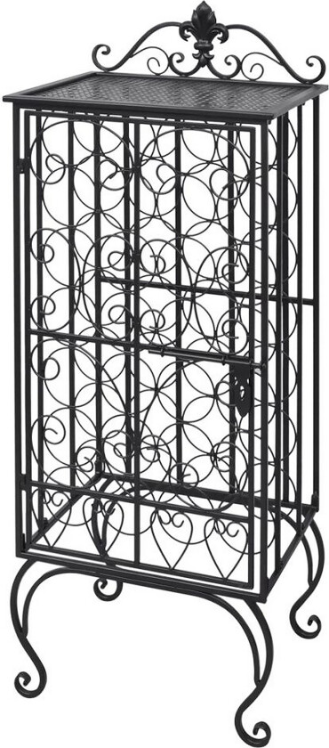 Vinstativ for 28 flasker metall