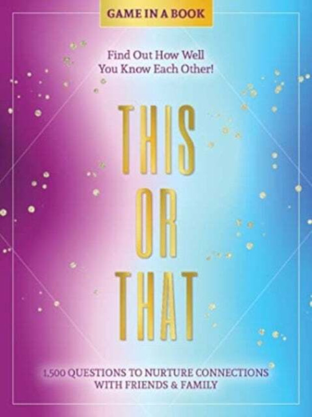 This or That - Game in a Book av Better Day Books