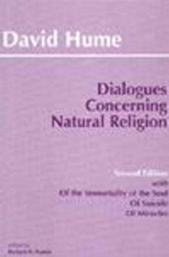 Dialogues Concerning Natural Religion av David Hume
